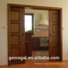 Natural interior sliding door